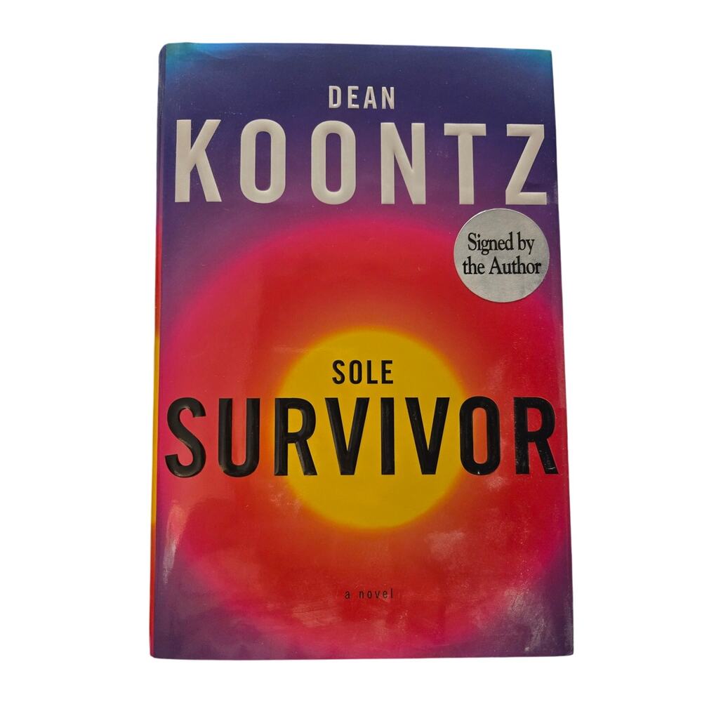 Sole survivor by Dean Koontz 0679425268 first edition knopf *signed*